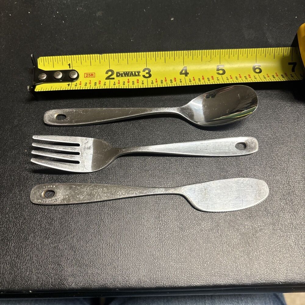 Bento Box Camping Silverware Set Kids Utensils